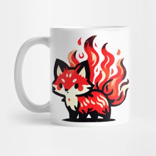 Cute little fire fox Mug